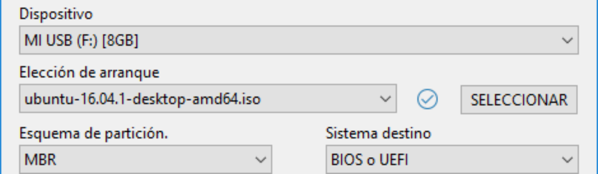 Crear USB booteable desde WINDOWS