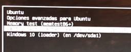 Selección de sistema en GRUB2