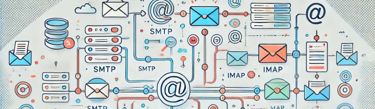 Protocolos de correo SMTP IMAP y POP3