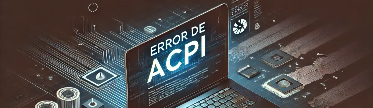 ACPI Error Solución más rápida Linux