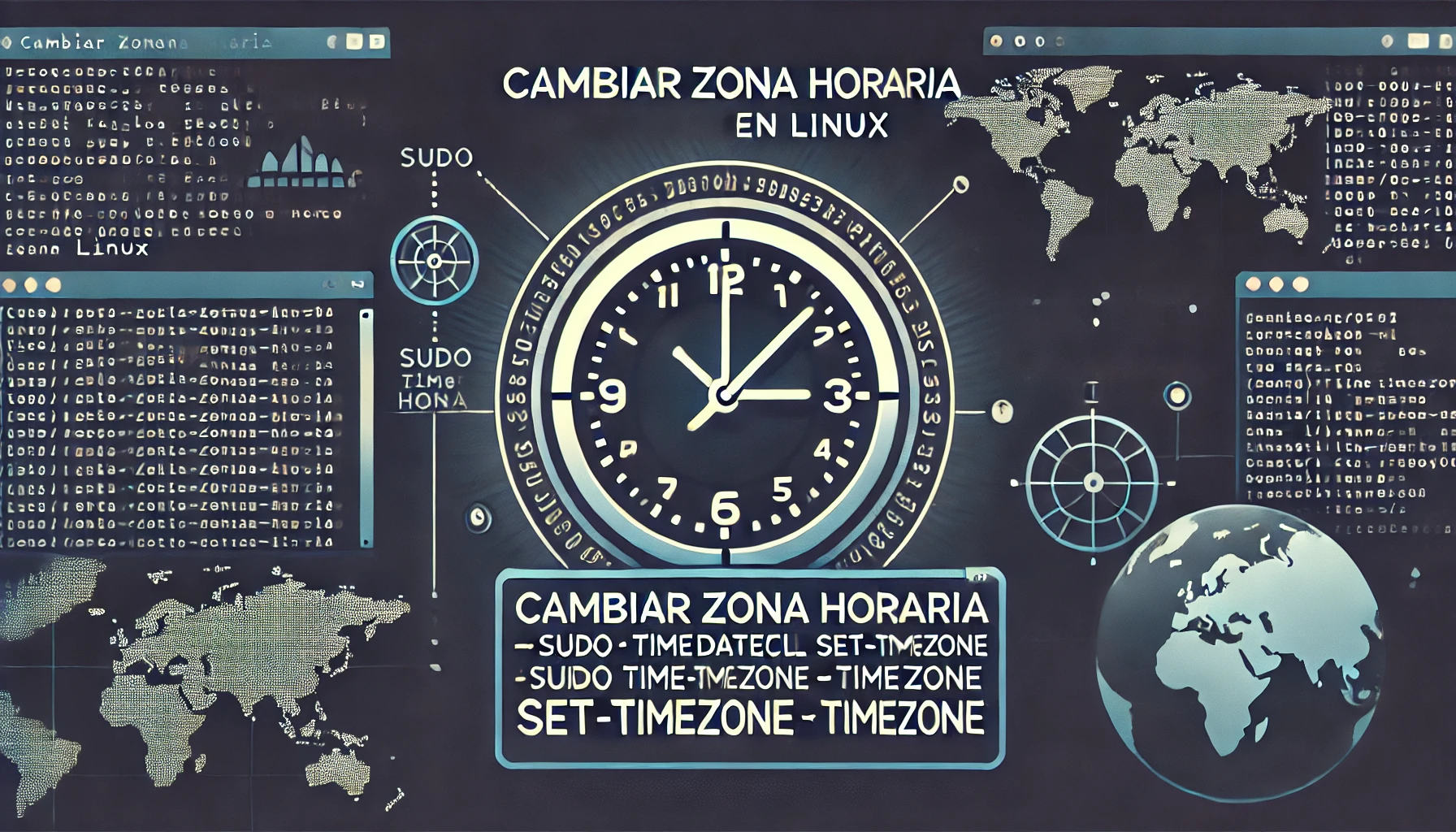 Configurar zona horaria en Linux