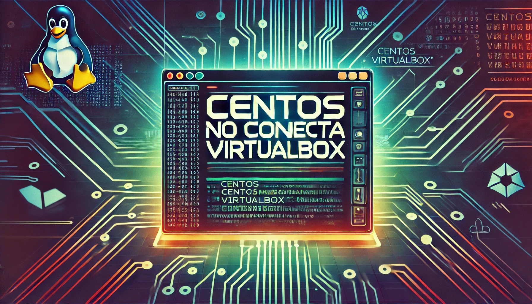 Centos en Virtualbox no tiene red