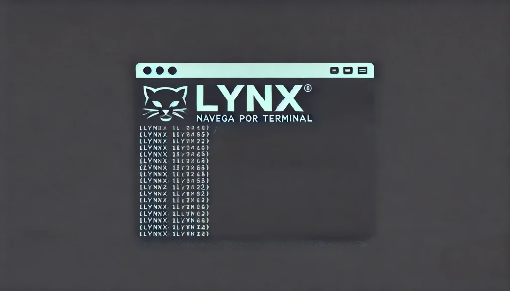 Lynx es un navegado en la terminal de linux. Nos permite visitar sitios web