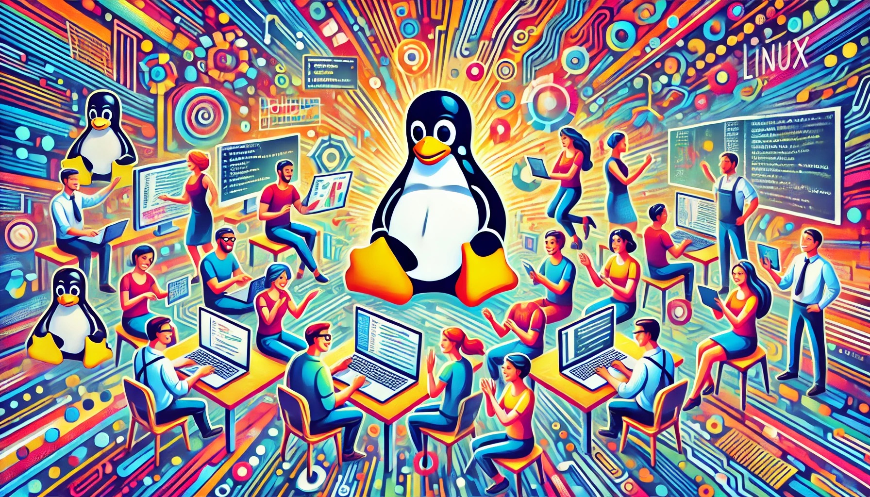 Colaborar en distribuciones Linux