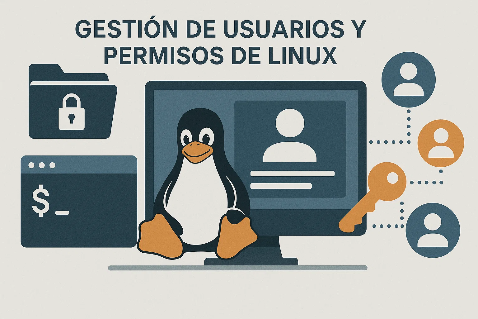 Gestión de usuarios y permisos en Linux como un profesional