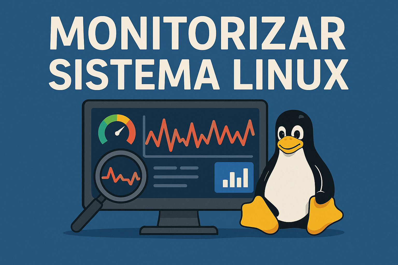 Monitoriza tu sistema en tiempo real en Linux