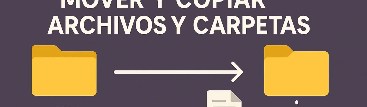 Mover y copiar archivos y carpetas en Linux