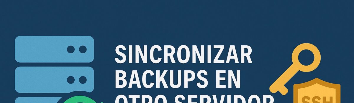 Sincronizar backups con rsync